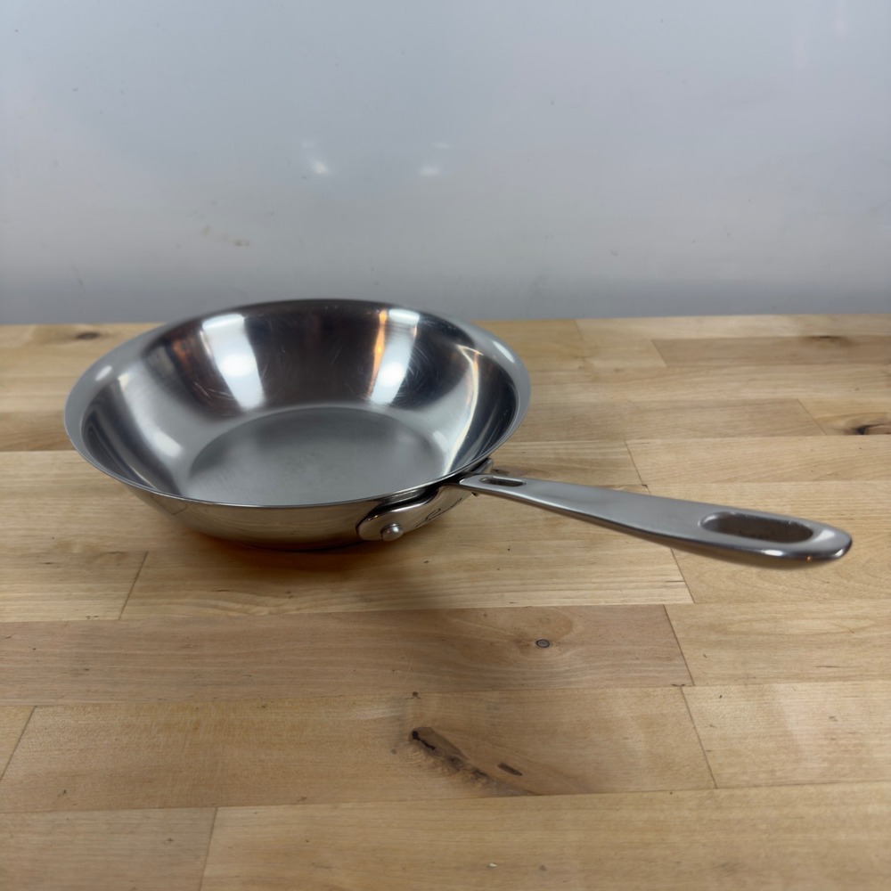 Emeril Lagasse 8 Inch Stainless Steel Skillet Frying Pan Copper Core Ring